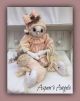 Primitive Folk Art Snowman Lady Doll Antique Chenille Aspens Angels Shabby Chic Primitives photo 5