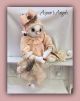 Primitive Folk Art Snowman Lady Doll Antique Chenille Aspens Angels Shabby Chic Primitives photo 6