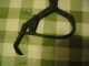 Antique Old Hand Metal Ice Tongs Unusual Closing Handle Estate Find Primitives photo 2