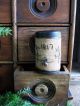 Antique Tin Measure With Old Photo Print Horse And Sleigh Primitive Christmas Primitives photo 10