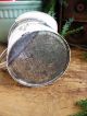 Antique Tin Measure With Old Photo Print Horse And Sleigh Primitive Christmas Primitives photo 6