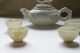 Jadite Chinese Teapot And Cups Other Chinese Antiques photo 2