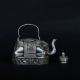 Tibet Silve Copper Hand - Carved Elephant Shape Teapot W Xuande Mark Csy617 Teapots photo 3