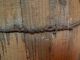 Antique Primitive Wood Nail Barrel Old Advertising Pittsburgh Steel Co.  1901 Primitives photo 3