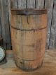 Antique Primitive Wood Nail Barrel Old Advertising Pittsburgh Steel Co.  1901 Primitives photo 5