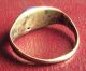 Metal Detector Find Authentic Ancient Finger Ring Sz: 3 1/2 Us 14.  5mm 12390 Dr Roman photo 3
