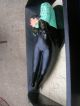 Vtg 1954 Universal Statuary Co Ballet Dancer Chalkware 3d Wall Hanging Mid-Century Modernism photo 6