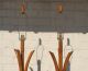 Mid Century Modern Frankl Attrib Tropitan Bamboo Lamps Mid-Century Modernism photo 1