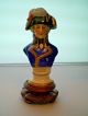 Capo Di Monte Military Bust Of Kellerman On Base / Porcelain Officer W/ Bicorne Figurines photo 1