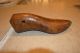 Antique Wooden Shoe Form Size 5 Primitives photo 3
