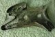 Antique Primitive Tin Barnyard Cookie Cutters Folk Art/ 5 Count Primitives photo 3