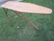 Antique Vtg Primitive Country Wood Ironing Board W/wood Legs And Handle Primitives photo 1