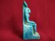 Ancient Egyptian Statue Of Setting Isis (380–362 Bc) Holding Key Of Life Egyptian photo 2
