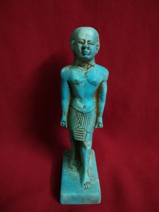 Ancient Egyptian Statue Of God Ptah (4th To 3rd Century Bc) photo
