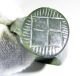 Ancient Roman Bronze Ring With Decorated Bezel - Wearable - Cd51 Roman photo 1