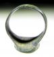 Ancient Roman Bronze Ring With Decorated Bezel - Wearable - Cd51 Roman photo 3