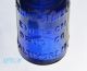 Tiny Antique Cobalt Blue Bottle Labeld & Embossed Hand Blown Bromo Seltzer Quack Medicine photo 1