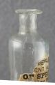 Antique Blown Apothecary Bottle 18th/19thc Essence Of Spruce Partial Label Bottles & Jars photo 2