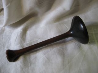 Antique Treen Medical Instrument Monaural Stethoscope Arnold London C1890s photo