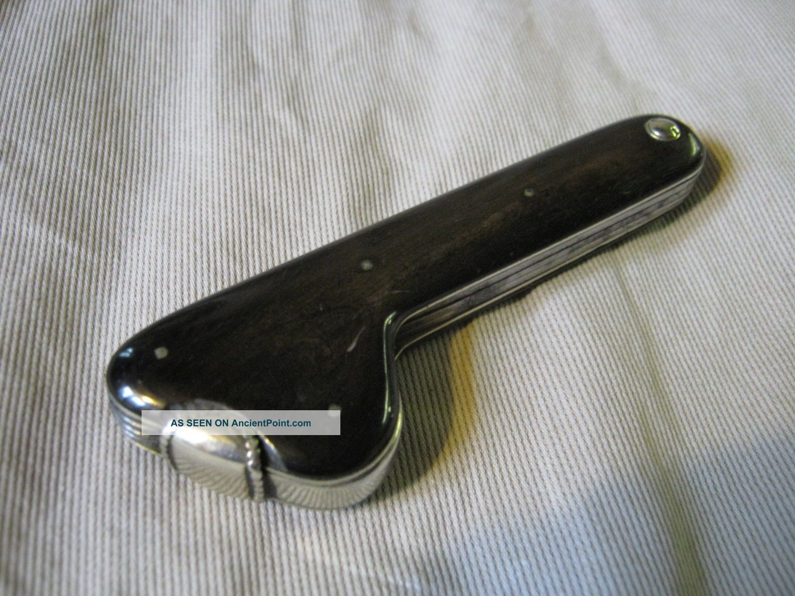 Antique Quality Medical Veterinary Fleam Bleeder Horn? Cased Graillot Paris Other Medical Antiques photo