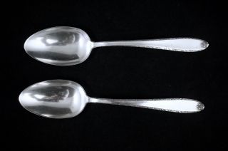 Sterling Dessert Serving Spoons 