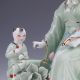 Chinese Famille Rose Porcelain Hand Painted Gril Statue D822 Other Antique Chinese Statues photo 1
