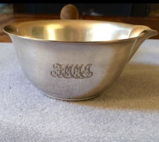 Antique Tiffany & Co.  Makers Sterling Silver Brandy Warmer - Bowl/porringer photo