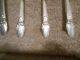 8 Rogers 1937 First Love Pattern Round Gumbo Soup Spoons Is Silverplate Flatware Flatware & Silverware photo 2
