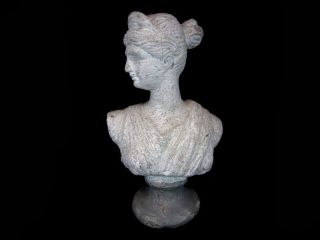 Vintage Artistic Terracotta Bust Of Venus photo