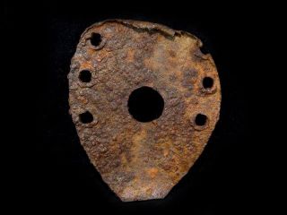 Rare Roman Period Iron Mule Or Donkey Anti - Slide Shoe,  Well Preserved, photo