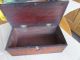 Antique Copper & Cast Postal Scales & Oak Box Rare Other Antique Science Equip photo 5