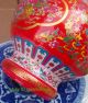 China Jingdezhen Handmade: Lacquer With Gold Design 2 Ears Flowe Vases photo 6