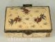 Chinese Old Handmade Painting Fish Collect Jewel Snuff Box Orname Boxes photo 3