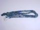 String Roman Dark Blue Coloured Glass Beads Circa 100 - 400 A.  D. Roman photo 2