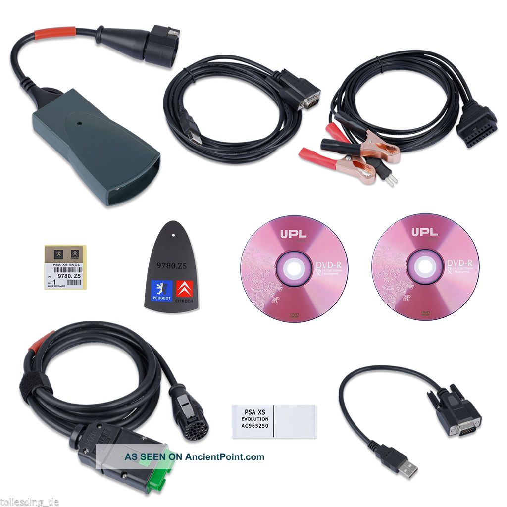 Pp2000 Lexia - 3 30pin Old Cable Diagbox Car Diagnostic Tool For Peugeot Citroen The Americas photo