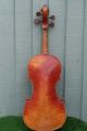 Interesting 19thc Violin With Burr Birds Eye Maple Back Of French Origin C1900 String photo 5