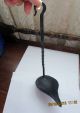 Reproduction Black Metal Betty Lamp Primitives photo 1