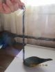 Reproduction Black Metal Betty Lamp Primitives photo 3