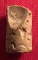 Ancient Near East White Stone Cylinder Seal Near Eastern photo 3