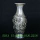 Chinese Silver Copper Handwork Carve Longevity God Vases Xuande Mark Csy663 Vases photo 1