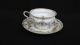 Antique Dresden Rk Porcelain Tea Cup Marked Germany Cups & Saucers photo 3