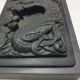 A699: Chinese Calligraphy Tools.  An Ink Stone With Good Lid Of Dragon Relief Ink Stones photo 4