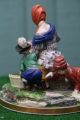 Mid 19thc German Figurine Group With Mother & Children Of Fine Detail C1840s Figurines photo 5
