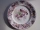 Staffordshire Purple Polychrome Plate,  Aurora By F.  Morley, Plates & Chargers photo 2