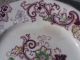Staffordshire Purple Polychrome Plate,  Aurora By F.  Morley, Plates & Chargers photo 5