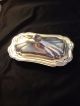 Vintage Gorham Heritage Yh18 Silver Plate Butter Dish Lid Glass Insert Platters & Trays photo 1