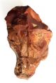 Flint Stone Natural Core Resembles Hand Axe Neanderthal Age Paleolithic - Patina Neolithic & Paleolithic photo 2