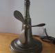 Rare Antique Vintage Perko Brass Boat Propeller Desk Or Table Lamp/1930s - 40s Lamps & Lighting photo 1