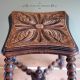 Antique Bobbin Turned Carved Stool.  Victorian Seat,  English C.  1900 1800-1899 photo 2