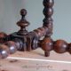 Antique Bobbin Turned Carved Stool.  Victorian Seat,  English C.  1900 1800-1899 photo 4